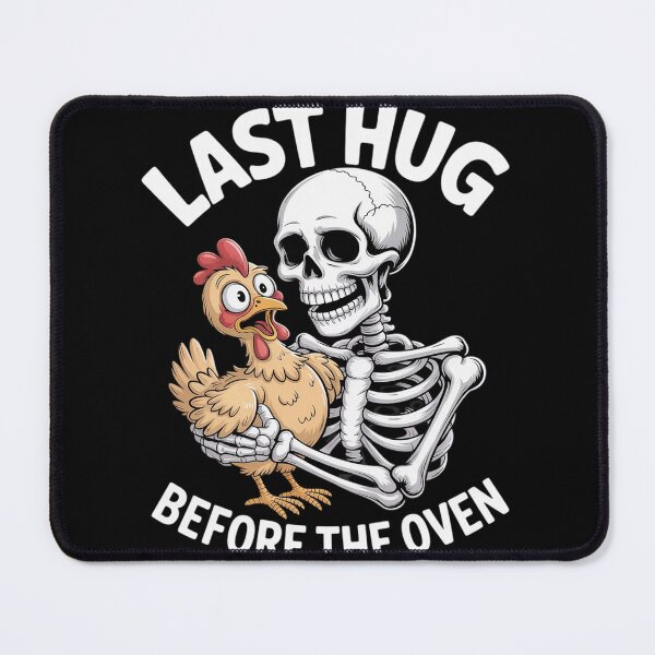 Item preview, Last Hug Before The Oven Funny SkeletonTurkey Thanksgiving designed and sold by Sandrhaus.