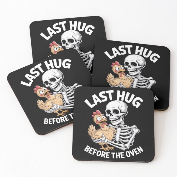 Item preview, Last Hug Before The Oven Funny SkeletonTurkey Thanksgiving designed and sold by Sandrhaus.