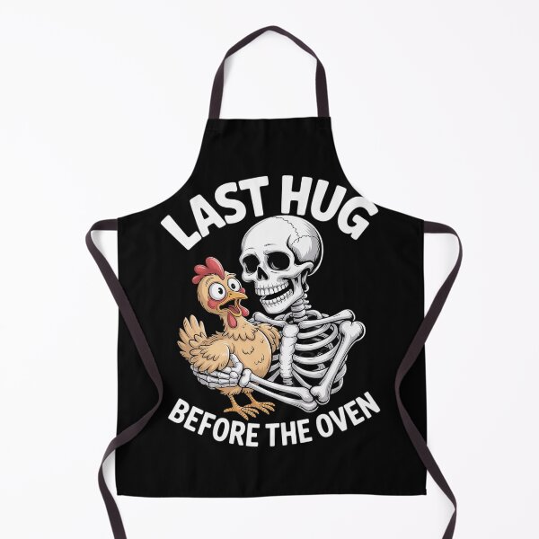 Item preview, Last Hug Before The Oven Funny SkeletonTurkey Thanksgiving designed and sold by Sandrhaus.