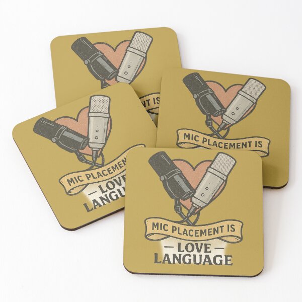 Item preview,  Mic Placement Is My Love Language designed and sold by peaknerd.