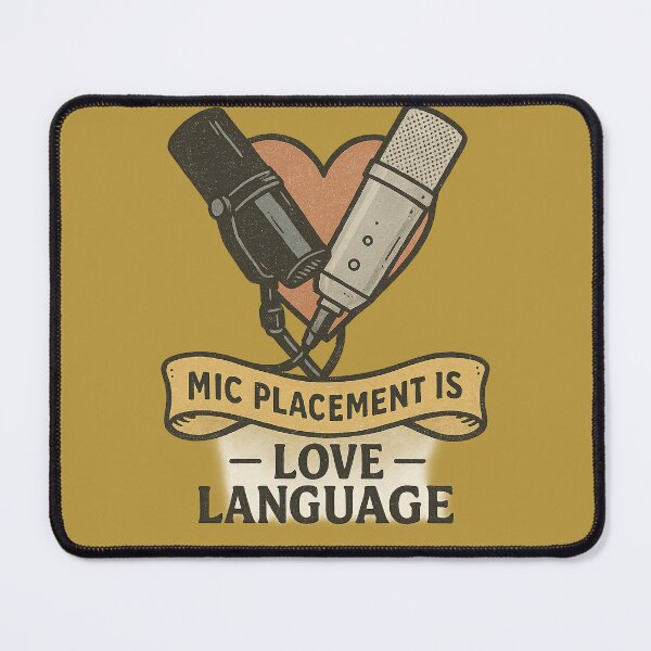 Item preview,  Mic Placement Is My Love Language designed and sold by peaknerd.