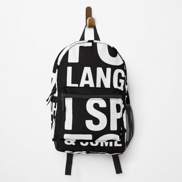 Item preview, I Speak 4 Languages English Profanity Sarcasm And Real Shit designed and sold by MuteElevent.