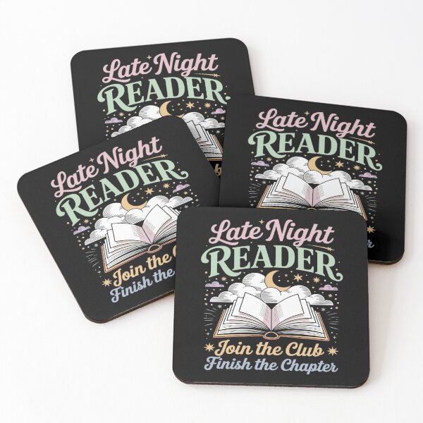 Item preview, Late Night Reader Join The Club Finish The Chapter designed and sold by Sandrhaus.