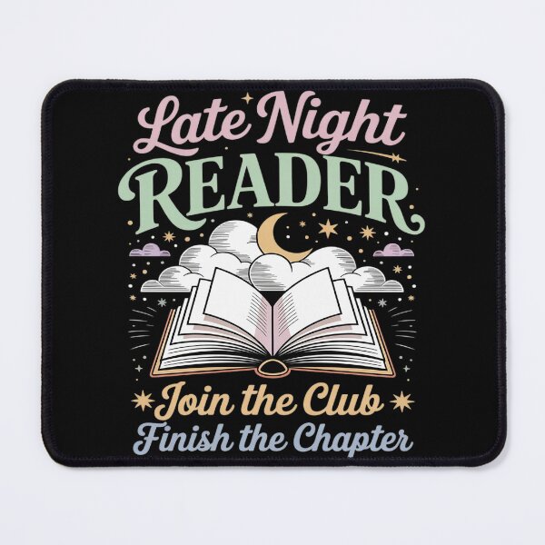 Item preview, Late Night Reader Join The Club Finish The Chapter designed and sold by Sandrhaus.