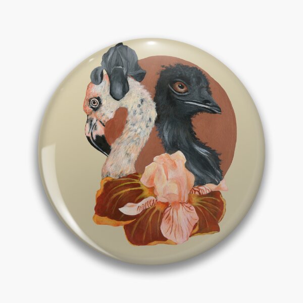 Item preview, Ostrich, flamingo, iris designed and sold by KnowingWonder.
