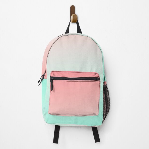 Item preview, Ombre gradient digital illustration coral green colors designed and sold by fuzzyfox.