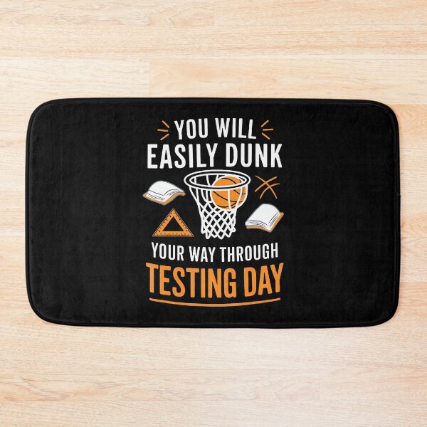 Item preview, Funny Test Day Teacher Basketball Dunk Testing Day Teacher designed and sold by AlicaMonica.