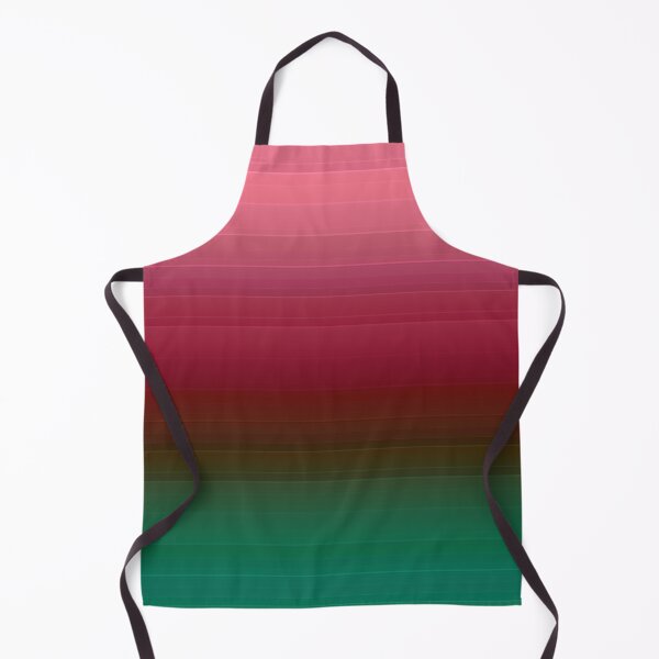 Item preview, The red-and-green striped Ombre designed and sold by fuzzyfox.