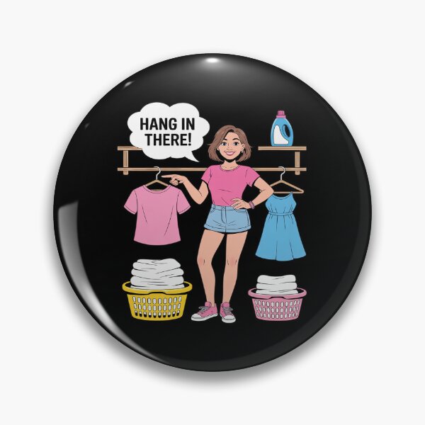 Item preview, Laundry Day Shirt Hang in There designed and sold by ryukaizox1.