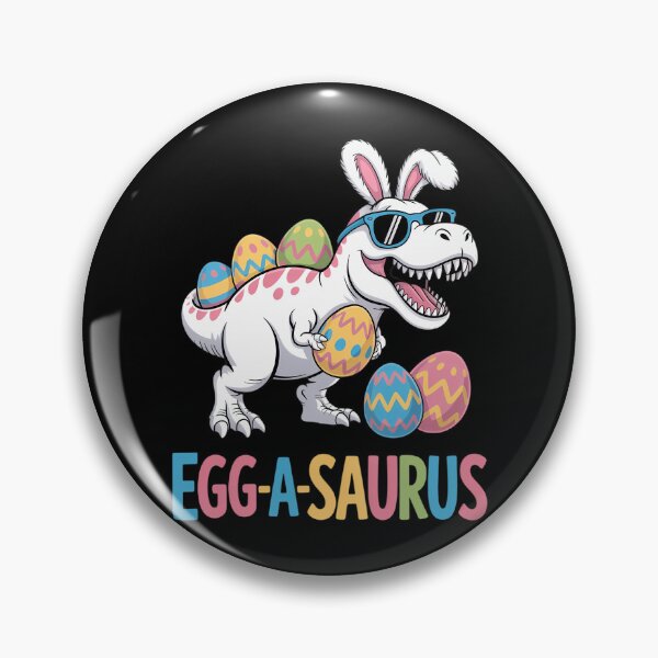 Item preview, Easter Bunny Dinosaur Egg A Saurus TRex designed and sold by ValerieRodrigue.