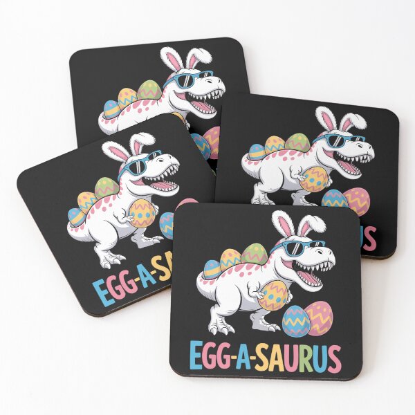 Item preview, Easter Bunny Dinosaur Egg A Saurus TRex designed and sold by ValerieRodrigue.