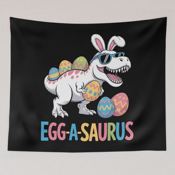 Item preview, Easter Bunny Dinosaur Egg A Saurus TRex designed and sold by ValerieRodrigue.