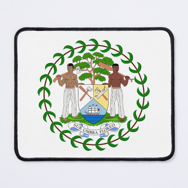 Item preview, Belize Coat of Arms designed and sold by BADNIS designs.