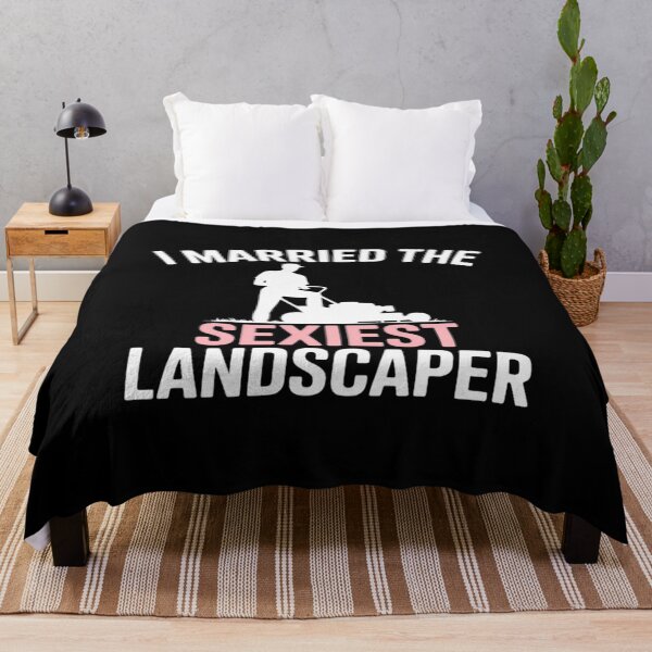 Item preview, Lawn Mower's WIfe Sexiest Landscaper Lawn Mowing designed and sold by ryukaizox1.