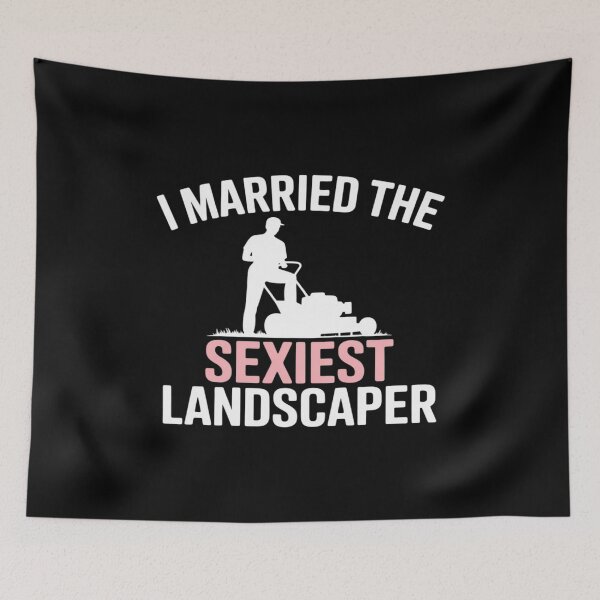Item preview, Lawn Mower's WIfe Sexiest Landscaper Lawn Mowing designed and sold by ryukaizox1.