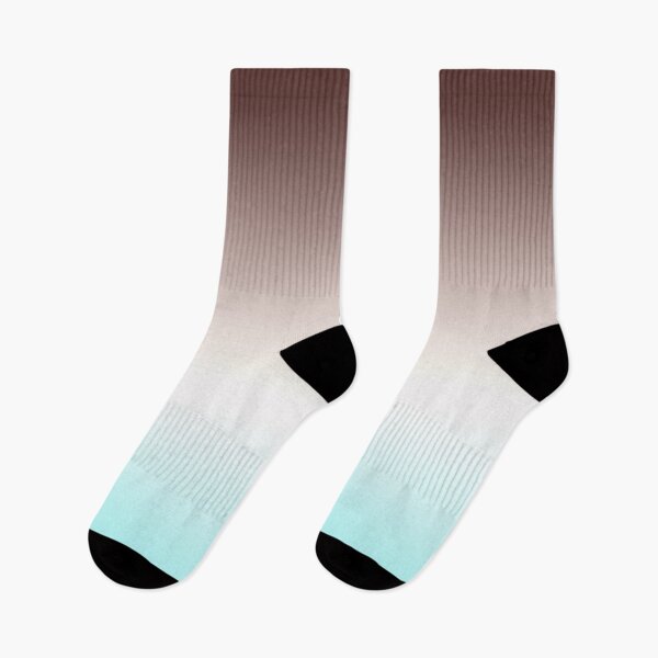 Item preview, Twilight Ombre turquoise brown designed and sold by fuzzyfox.