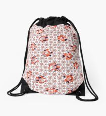 Moroccan Floral Drawstring Bag