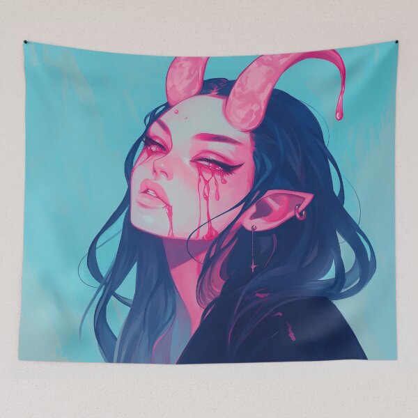 Artikelvorschau, Succubus entworfen und verkauft von CursedbyLilith.