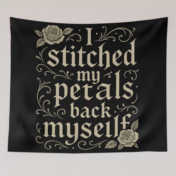 Item preview, Healing Rose – I Stitched My Petals Back Myself designed and sold by Mouraludia.