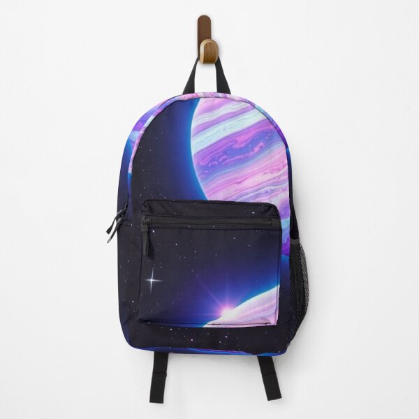Item preview, Pastel Planet Art Print - Dreamy Purple Space Aesthetic designed and sold by EllDAV777.