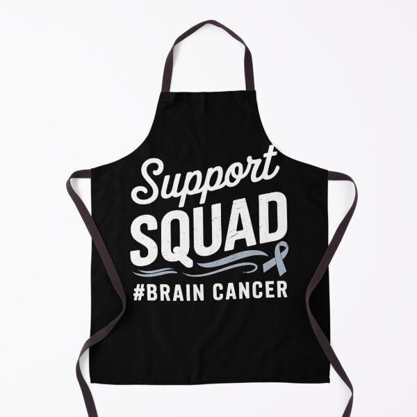 Item preview, Brain Cancer Support Squad Gray Ribbon Brain tumor awareness designed and sold by procionartss.