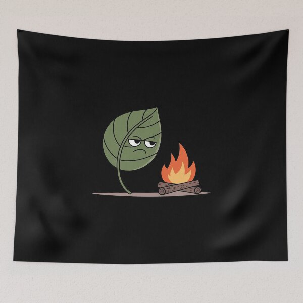 Item preview, Leaf Me Alone Camping Crew Hand Drawn designed and sold by ryukaizox1.