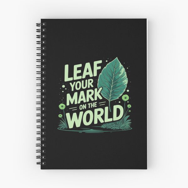 Item preview, Leaf Your Mark Neon Green Eco designed and sold by ryukaizox1.