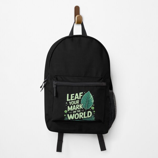 Item preview, Leaf Your Mark Neon Green Eco designed and sold by ryukaizox1.
