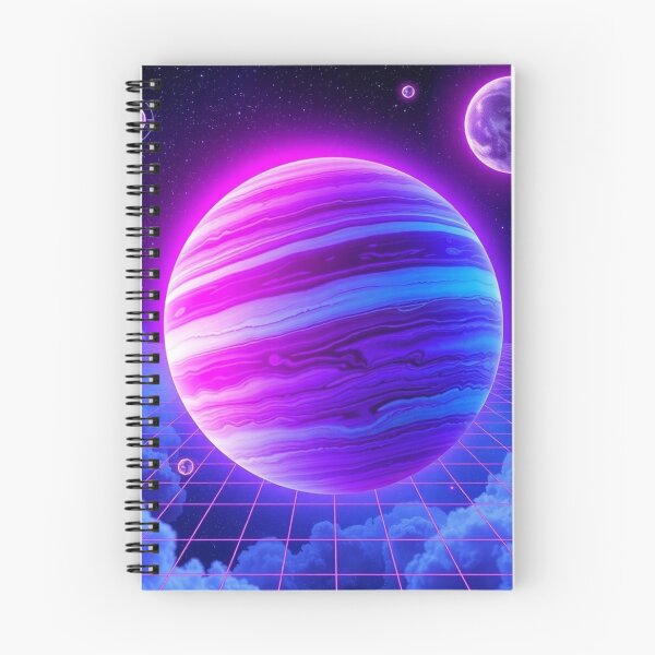 Item preview, Vaporwave Planet Retro Grid Aesthetic designed and sold by EllDAV777.