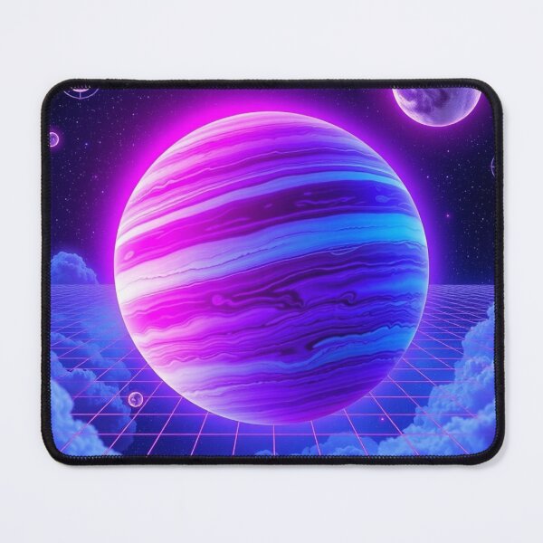 Item preview, Vaporwave Planet Retro Grid Aesthetic designed and sold by EllDAV777.
