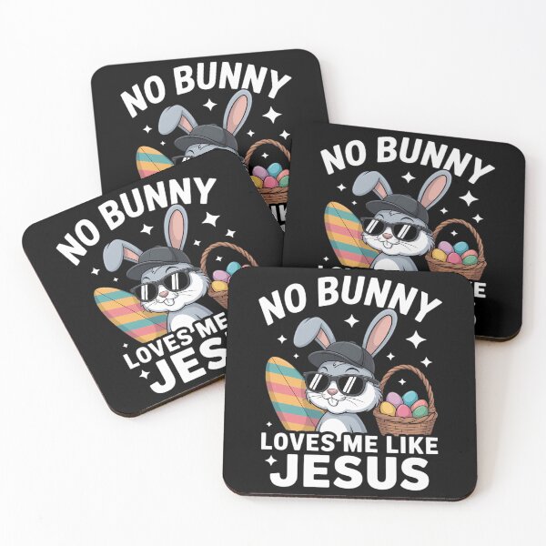 Item preview, Funny Easter Day No Bunny Loves Me Like Jesus Christian designed and sold by ValerieRodrigue.