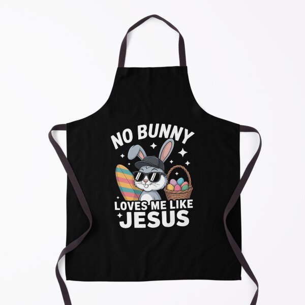 Item preview, Funny Easter Day No Bunny Loves Me Like Jesus Christian designed and sold by ValerieRodrigue.