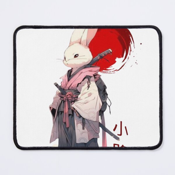 Item preview, Wandering Samurai Rabbit with Red Sun designed and sold by karlosws.