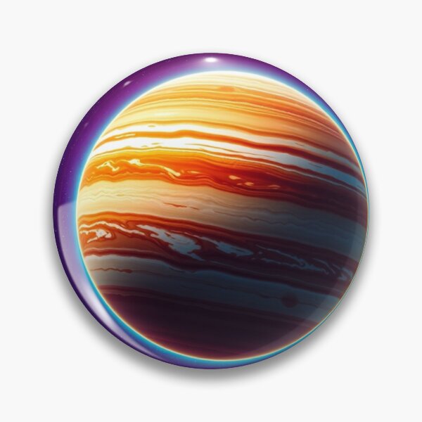 Item preview, Vaporwave Jupiter Neon Aesthetic Art designed and sold by EllDAV777.