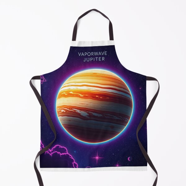 Item preview, Vaporwave Jupiter Neon Aesthetic Art designed and sold by EllDAV777.