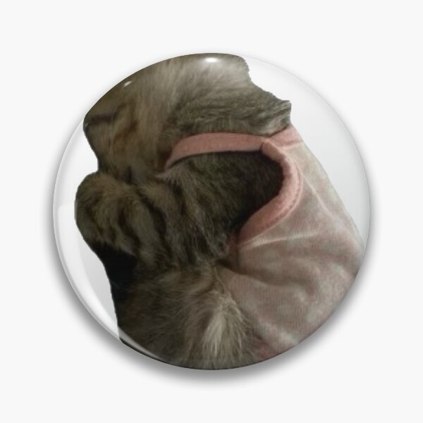 Item preview, curled up cat designed and sold by catmemes4u.