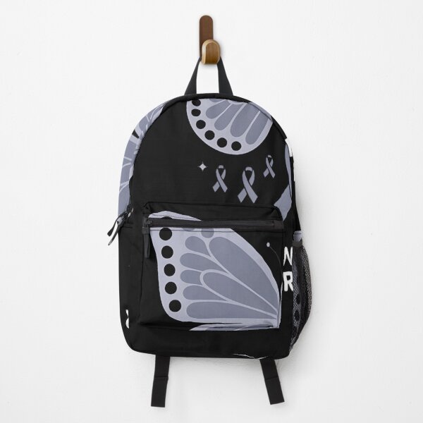 Item preview, Brain Tumor Awareness Butterfly Gray Ribbon For Women Men designed and sold by AvagondaMind.