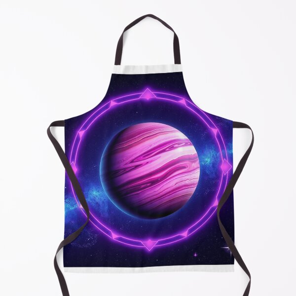 Item preview, Neon Pink Vaporwave Planet Retro Aesthetic designed and sold by EllDAV777.