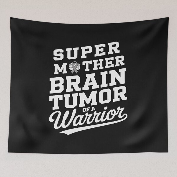Item preview, Brain Tumor Awareness Mom Shirt Proud Mother Warrior Mommy designed and sold by AvagondaMind.