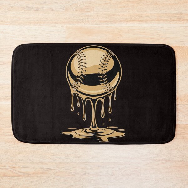 Item preview, Dripping Gold Baseball Respect The Drip Baseball Ball Bat designed and sold by RopboxRone.