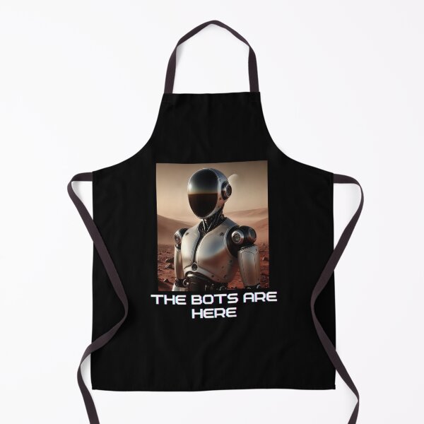 Item preview, Futuristic Humanoid Robot designed and sold by TEEJAMBOREE.