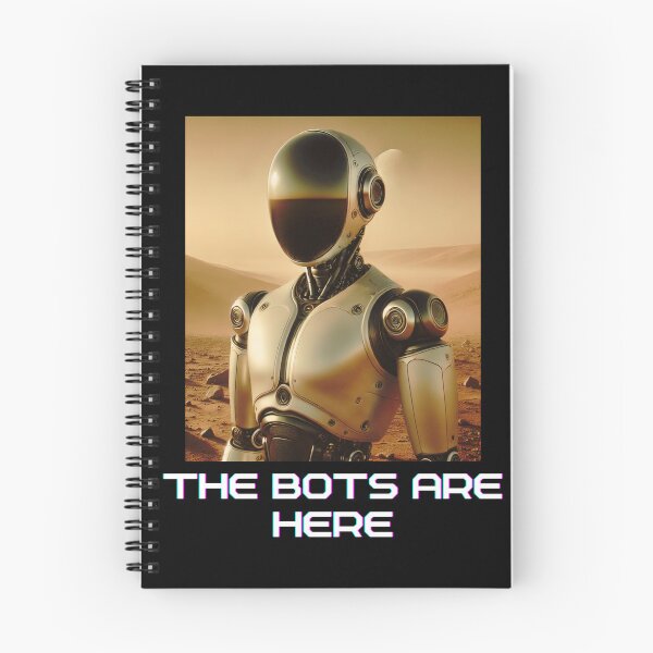 Item preview, Futuristic Humanoid Robot designed and sold by TEEJAMBOREE.