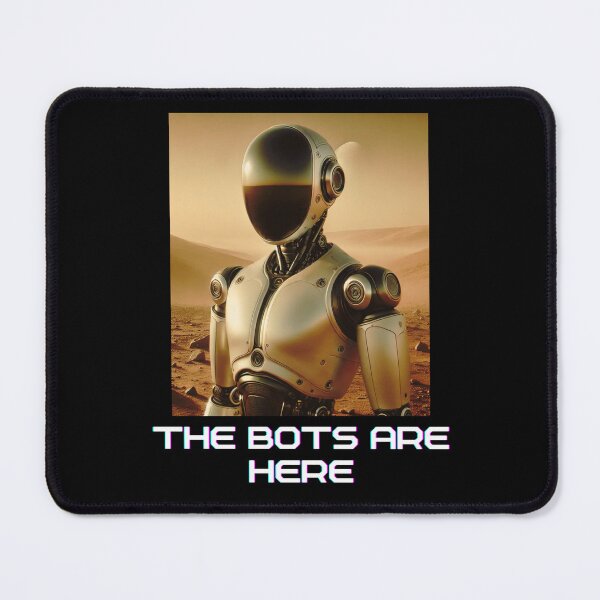 Item preview, Futuristic Humanoid Robot designed and sold by TEEJAMBOREE.