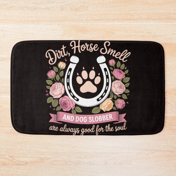 Item preview, Dirt Horse Smell And Dog Slobber - Horseman Equestrian designed and sold by RopboxRone.