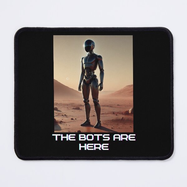 Item preview, Futuristic Humanoid Robot designed and sold by TEEJAMBOREE.