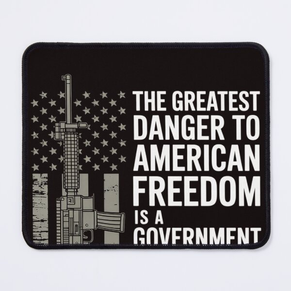 Item preview, Danger To American Freedom - Pro Gun 2nd Amendment designed and sold by RopboxRone.