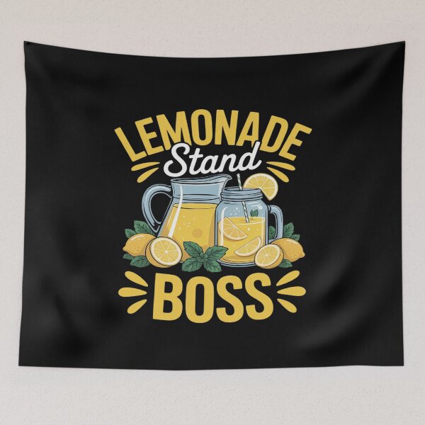 Item preview, Lemonade Entrepreneur Boss With Jar And Pitcher designed and sold by Rotasiin.