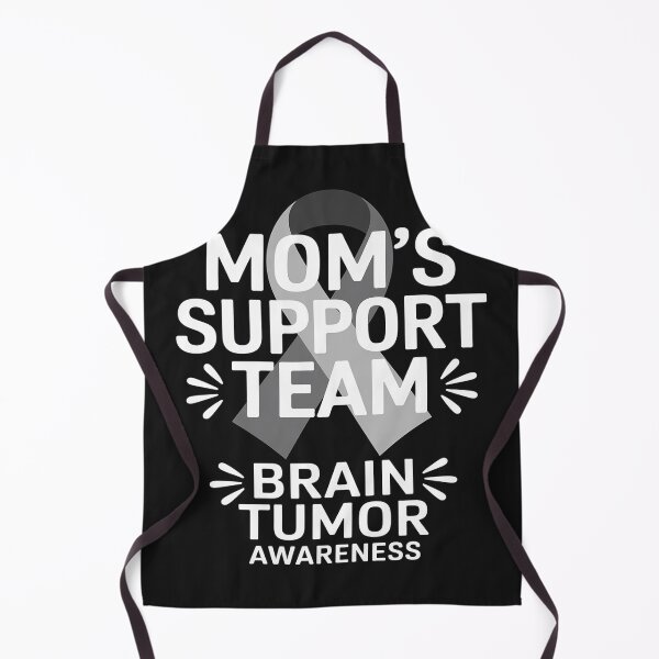 Item preview, Brain Tumor Support Awareness Month Mom Gray Ribbon designed and sold by AvagondaMind.