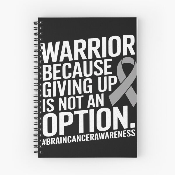 Item preview, Brain Tumor Warrior Brain Cancer Awareness Gray Ribbon 3 designed and sold by AvagondaMind.