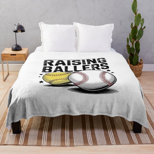 Item preview, Raising Ballers Baseball Softball Mothers Day designed and sold by RayhendersonArt.
